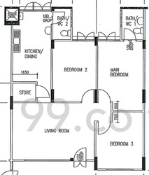 Blk 609 Yishun Street 61 (Yishun), HDB 4 Rooms #416206171